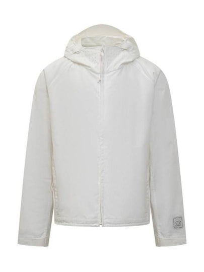 Metropolis Series HyST Hooded Jacket White - CP COMPANY - BALAAN 2