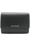 Logo Print Half Wallet Black - ACNE STUDIOS - BALAAN 2