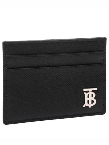 Grainy leather card case - BURBERRY - BALAAN 1