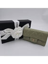 25C Classic Snap Clutch Card Wallet Khaki Green AP0214 - CHANEL - BALAAN 1