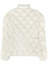 Sora quilted short padded jacket white - DUVETICA - BALAAN 3