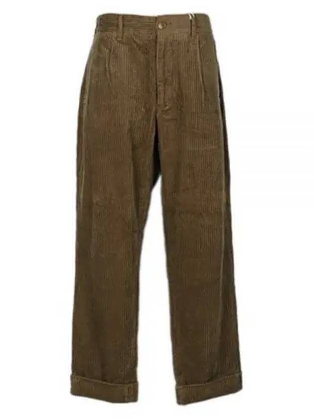 Andover Pant B Khaki Cotton 4 5W Corduroy 23F1F001 NQ271 SD016 Pants - ENGINEERED GARMENTS - BALAAN 1