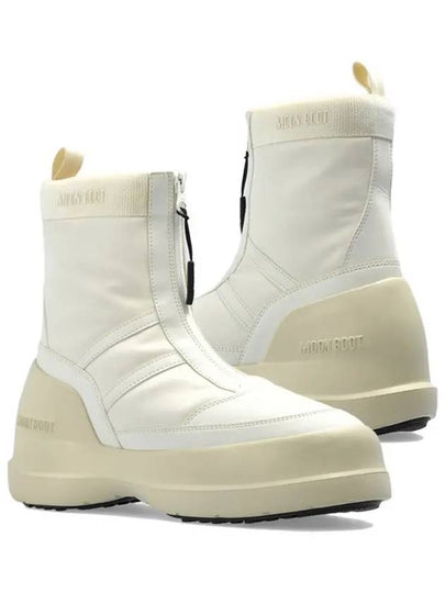 Zip Ankle Boots White - MOON BOOT - BALAAN 2