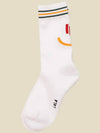 Lala Logo Socks White - LALA SMILE - BALAAN 4