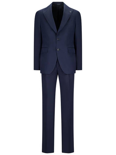 TWO-PIECE SUIT IN TWILL SUPER 120 - TAGLIATORE - BALAAN 1