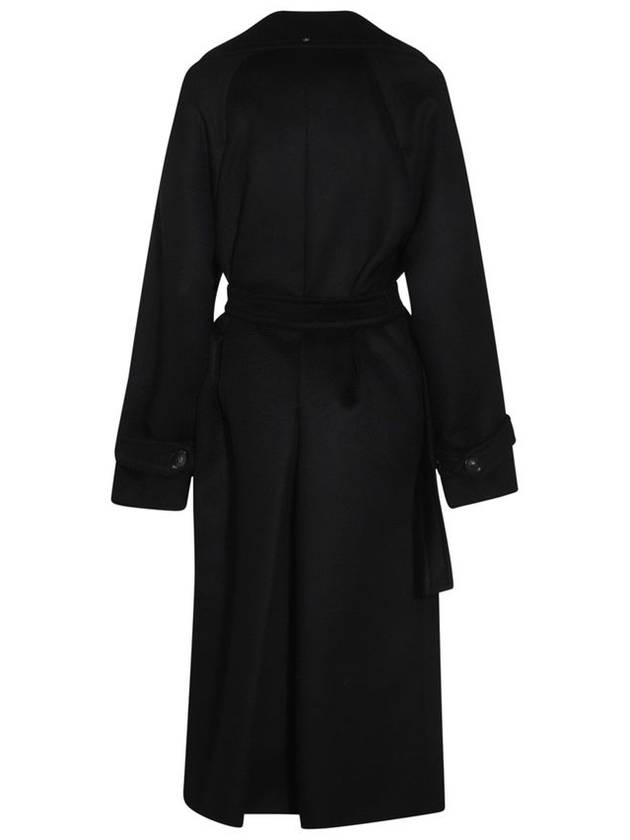 Belt Wool Double Peacoat Black - MAX MARA SPORTMAX - BALAAN 4