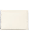 Folded Leather Card Wallet White - ACNE STUDIOS - BALAAN 3