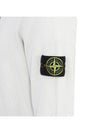 Logo tab zip up jacket white - STONE ISLAND - BALAAN 11