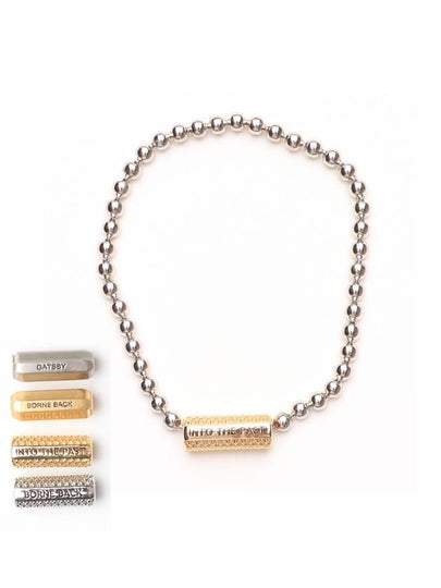 Gatsby Silver Ball Chain Bracelet - GAMAN - BALAAN 2