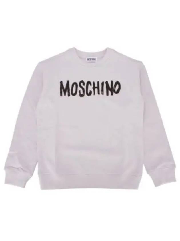 Kids Logo Sweatshirt HMF060LCA14 60018 Italian - MOSCHINO - BALAAN 1