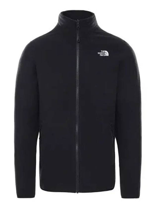 Men's Resolve Fleece Hooded Jacket Black - THE NORTH FACE - BALAAN 1
