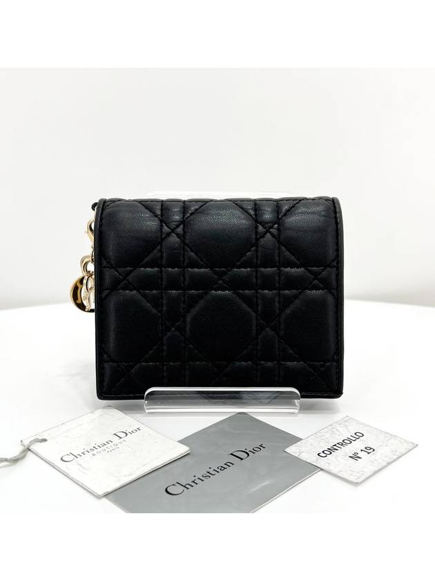 Cannage Women s Bicycle Wallet Black - DIOR - BALAAN 3