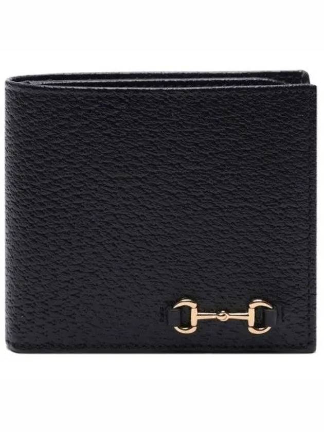 Horsebit Half Wallet Black - GUCCI - BALAAN 2