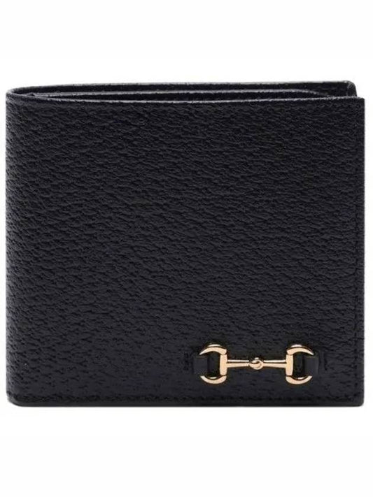 Horsebit Half Wallet Black - GUCCI - BALAAN 2