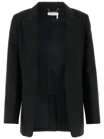 23 ss single-breasted silk blend wool jacket CHC23UVE03063001 B0710296201 - CHLOE - BALAAN 2