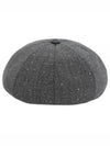 Men's Wool Beret Grey - DIOR - BALAAN 2