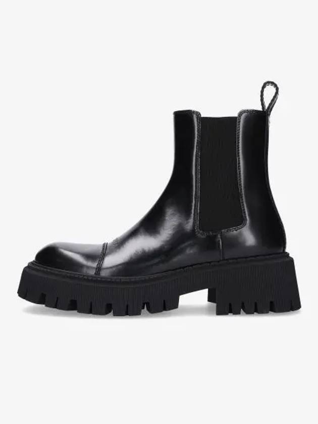 Tractor Leather Chelsea Boots Black - BALENCIAGA - BALAAN 2