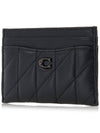 Women s Pillow Quilted Card Wallet CM434 BLACK - COACH - BALAAN 3