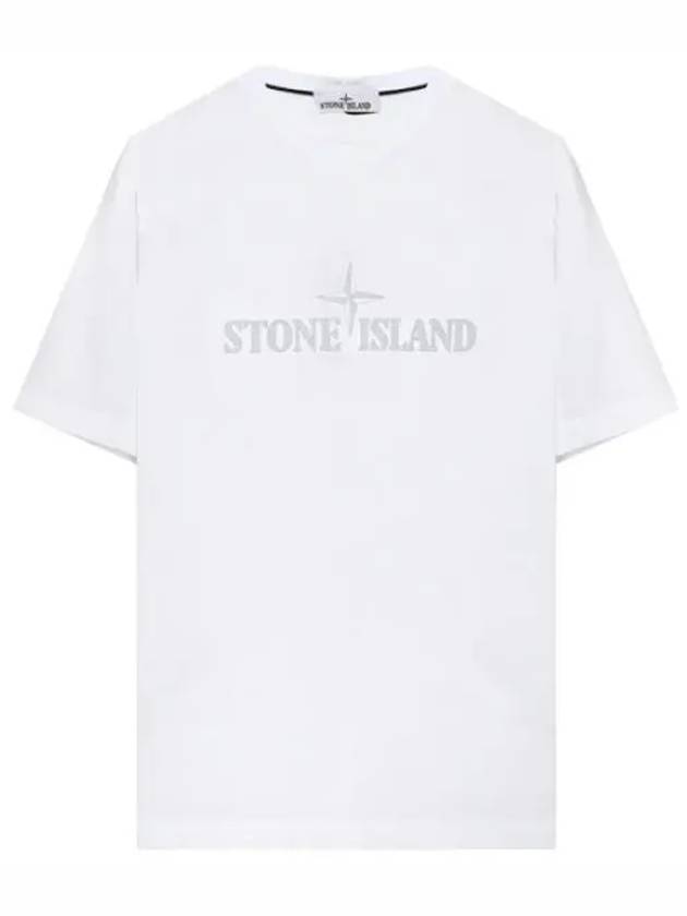 Logo embroidery t shirt short sleeve men s - STONE ISLAND - BALAAN 1