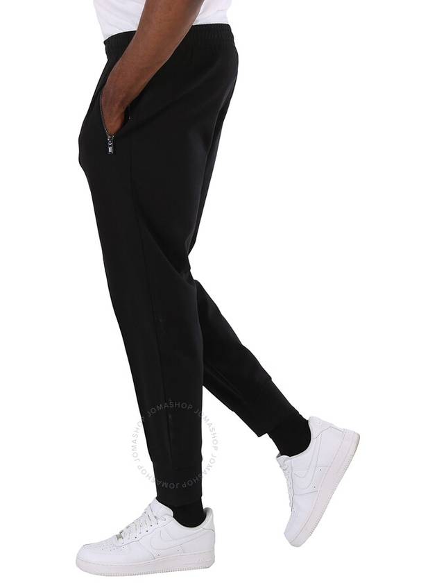 Zipper Pocket Track Pants Black - EMPORIO ARMANI - BALAAN 4