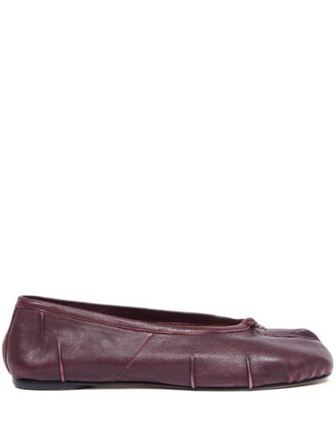 Tabi New Ballerina Flat Merlot - MAISON MARGIELA - BALAAN 1