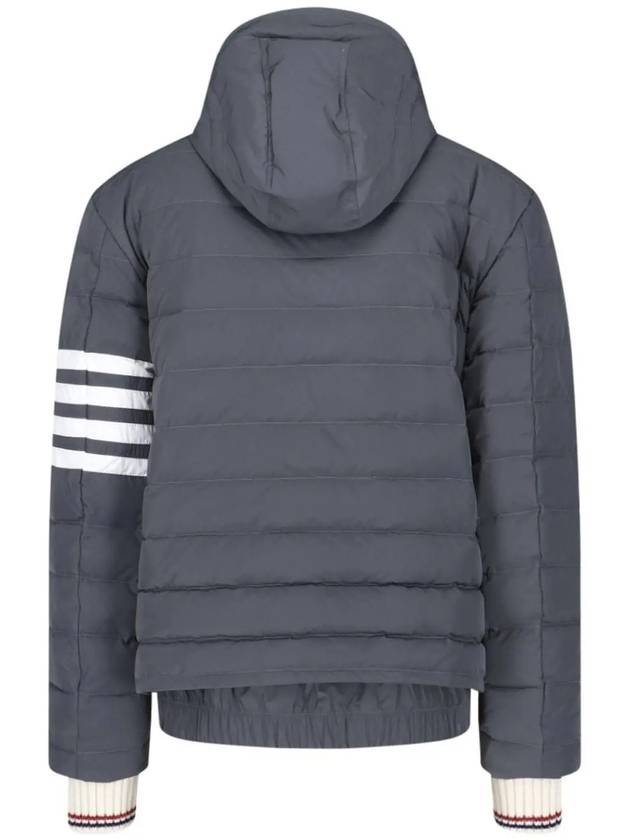 4 bar striped padded jacket - THOM BROWNE - BALAAN 2