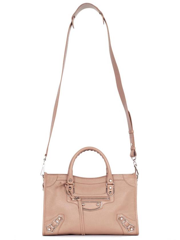 Metallic Edge Mini City Tote Bag Pink - BALENCIAGA - BALAAN 6