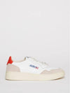 Women's Medalist Low Top Sneakers White Orange - AUTRY - BALAAN 2