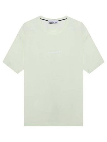 Short sleeve t-shirt micro logo print - STONE ISLAND - BALAAN 1