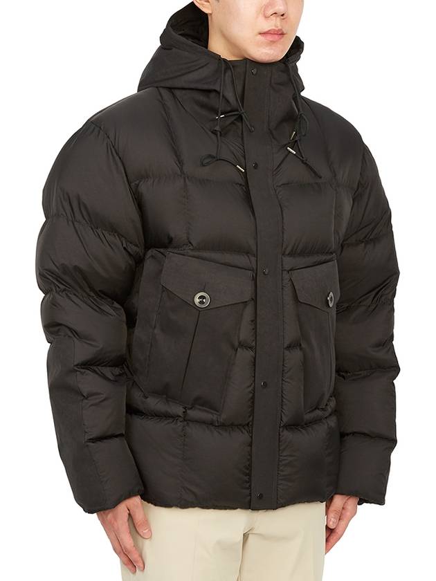 Men's Tempest Combo Down Parka Black - TEN C - BALAAN 7