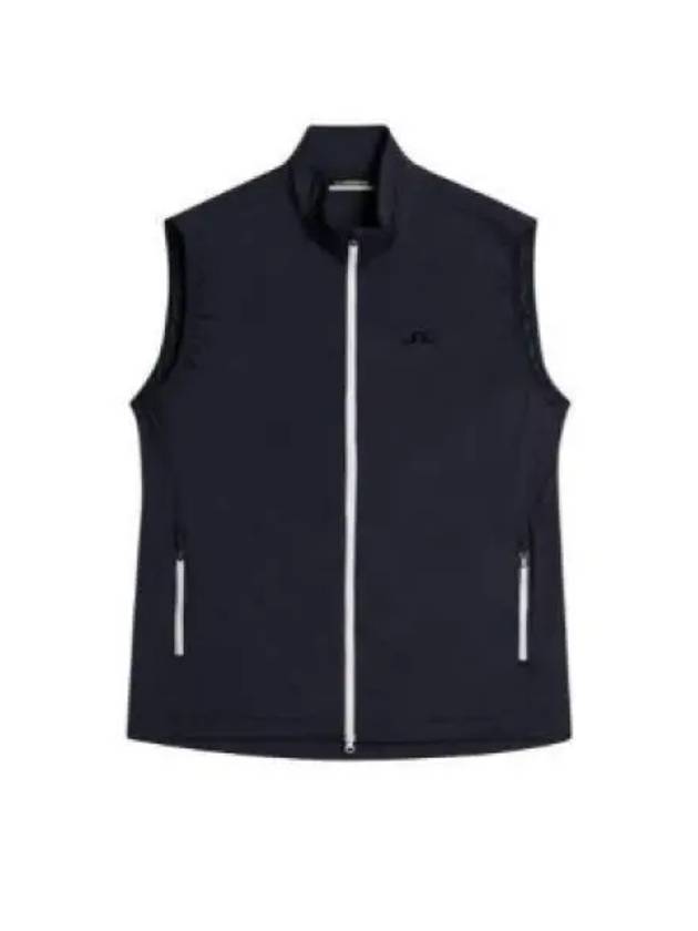 Men's Ash Light Packable Vest Navy - J.LINDEBERG - BALAAN 2