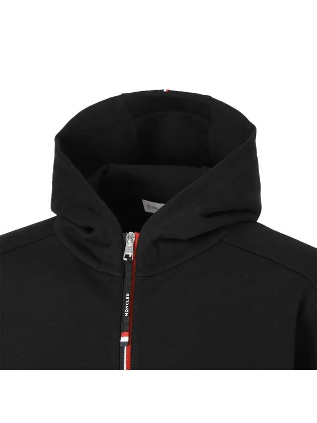 Men s Logo Hooded Zip Up Jacket Black 8G00004 89A8F 999 - MONCLER - BALAAN 3