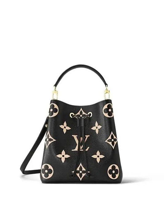 Neonoe MM Bi-Color Monogram Empreinte Bucket Bag Black - LOUIS VUITTON - BALAAN 2