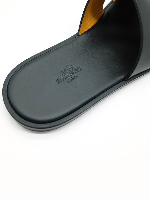 Izmir Sandal Calfskin & Noir - HERMES - BALAAN 6