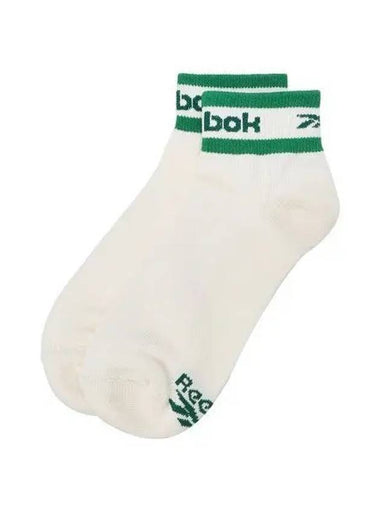 Essential Crew Socks Green - REEBOK - BALAAN 1