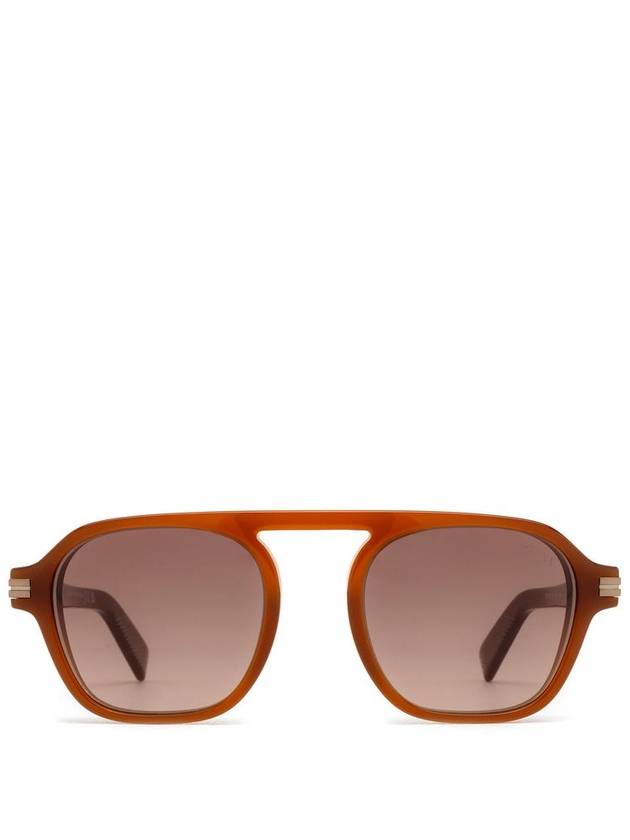 Zegna EZ0241 Shiny Light Brown - ERMENEGILDO ZEGNA - BALAAN 1