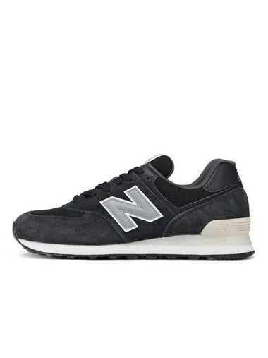 574 Low Top Sneakers Black - NEW BALANCE - BALAAN 1