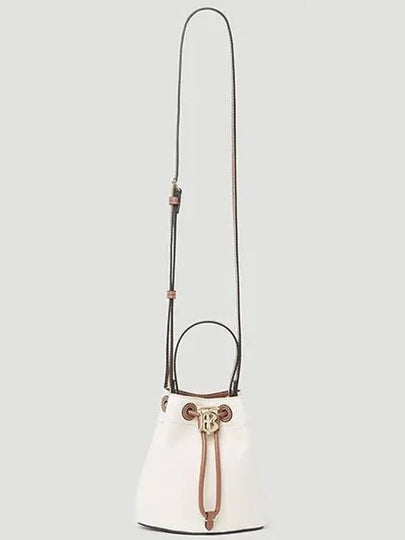 Mini TB Bucket Bag Natural Malt Brown - BURBERRY - BALAAN 2