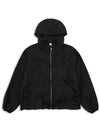 Skin Packable Hooded Jacket Women Windbreaker Jacket Jumper Black MCSS24OT4BK - MACKY - BALAAN 2