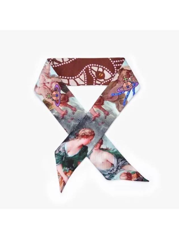 Love Lace Bouchet Twilly Silk Scarf - VIVIENNE WESTWOOD - BALAAN 3