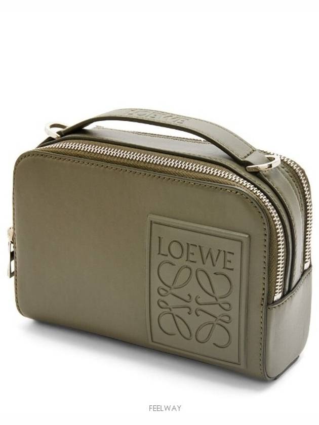 Mini Camera Crossbody Bag Khaki - LOEWE - BALAAN 4