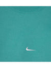 NRG Solo Swoosh Crew Neck Fleece Sweatshirt Washed Teal - NIKE - BALAAN 3