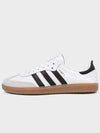 Samba Decon Leather Low Top Sneakers White - ADIDAS - BALAAN 3