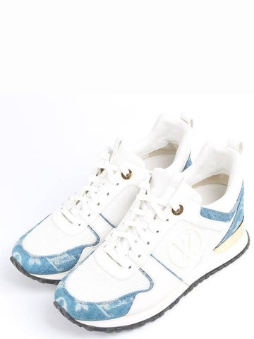 Denim Runaway Sneakers 35 5 225 - LOUIS VUITTON - BALAAN 1