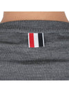 4 Bar Armband Classic Merino Wool Knit Top Medium Grey - THOM BROWNE - BALAAN 9