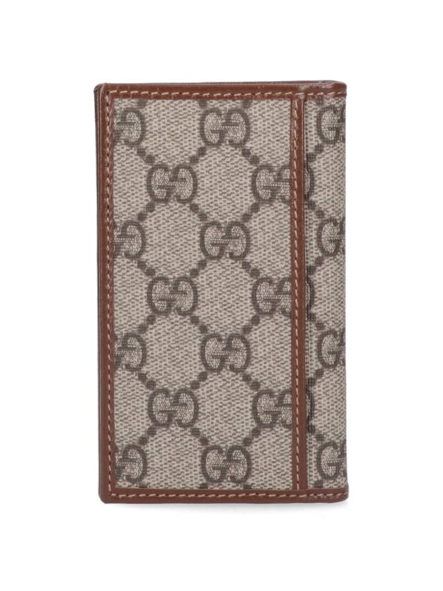 Interlocking G Long Wallet Beige Brown - GUCCI - BALAAN 4