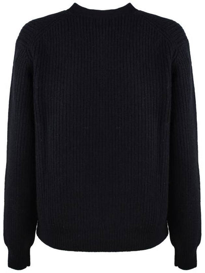 Ralph Lauren Black Wool Cashmere Blend V-Neck Cardigan - RALPH LAUREN - BALAAN 2