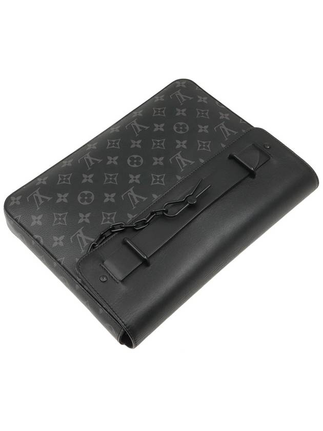 Monogram Eclipse Canvas Pochette Steamer Clutch M80107 - LOUIS VUITTON - BALAAN 5