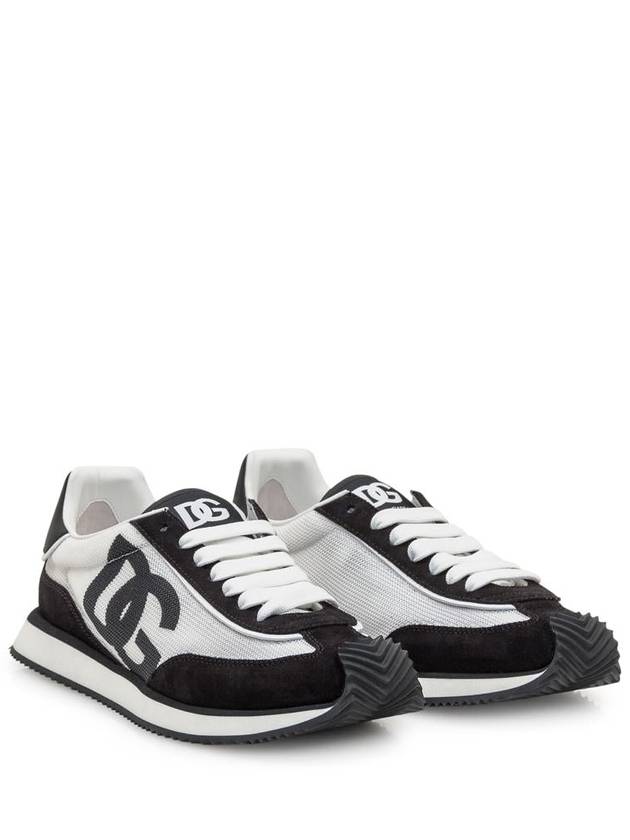 24FW Sneakers CS2288 A5355 8I050 WHITE BLACK - DOLCE&GABBANA - BALAAN 3