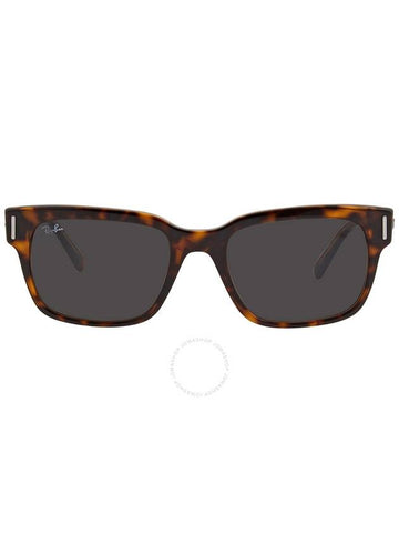 Ray Ban Jeffrey Dark Grey Classic Square Unisex Sunglasses RB2190 1292B1 55 - RAY-BAN - BALAAN 1